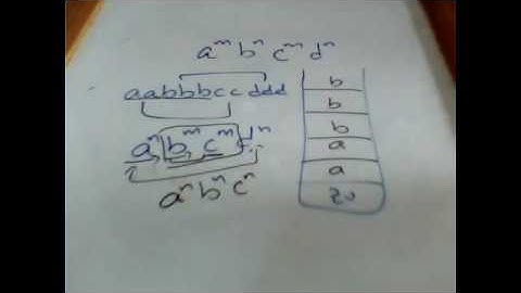 PDA examples of a^n b^2n and a^2n b^n | by Usman Khan