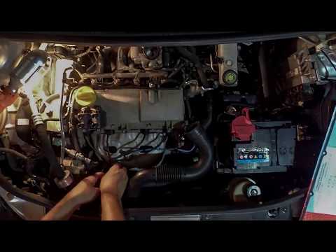 Регулировка клапанов Renault Logan K7M (1,6 8 кл)
