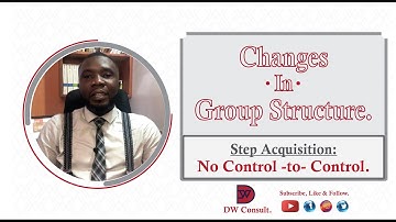 Changes in Group Structure, Step Acquisition; No Control to Control