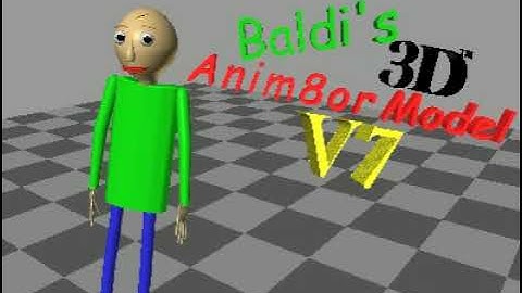 My first baldi anim8or!