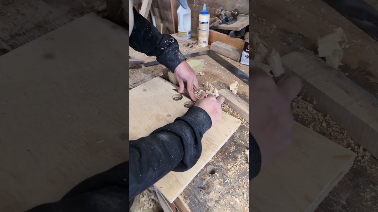 Pas l'affaire la plus compliquée, mais un petit projet le fun. J'aime ça clouer des clous🔨