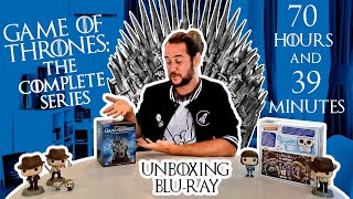 Game of Thrones the Complete Series Bluray Unboxing