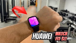 HUAWEI Watch Fit 3: Apple Watch KILLER, Amazing Value, Ultra Smooth, Android/iOS Support.!🔥🔥