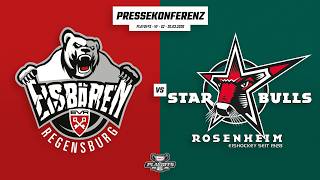 Pressekonferenz Playoff-Viertelfinale | DEL2 | Eisbären Regensburg - Starbulls Rosenheim