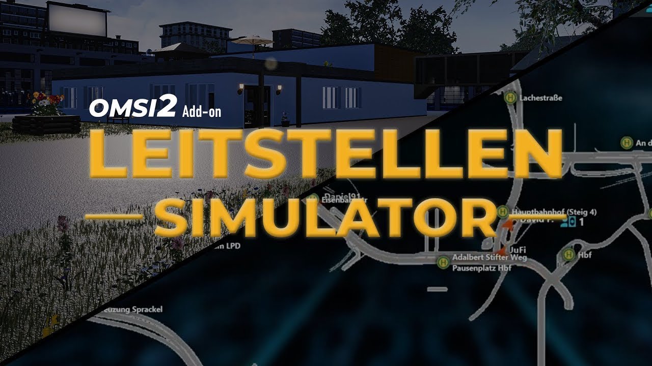 OMSI 2 Add-on Die ersten Eiblicke in den Leitstellen Simulator Weitere Infos in der Beschreibung