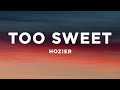 Hozier Too Sweet Lyrics Hozier Too Sweet Lyrics