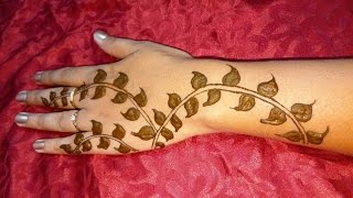 Easy simple elegant mehndi design for beginners 2016 I Creative Diaries screenshot 3