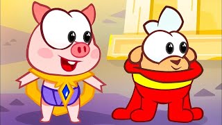 Om Nom Stories - Super-Noms: Super Babies (Cut the Rope) 💚 Super Toons TV - Best Cartoons