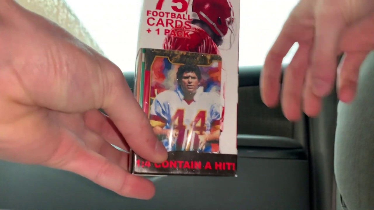 FAIRFIELD FOOTBALL CARD BOX $5 ROOKIE AUTO