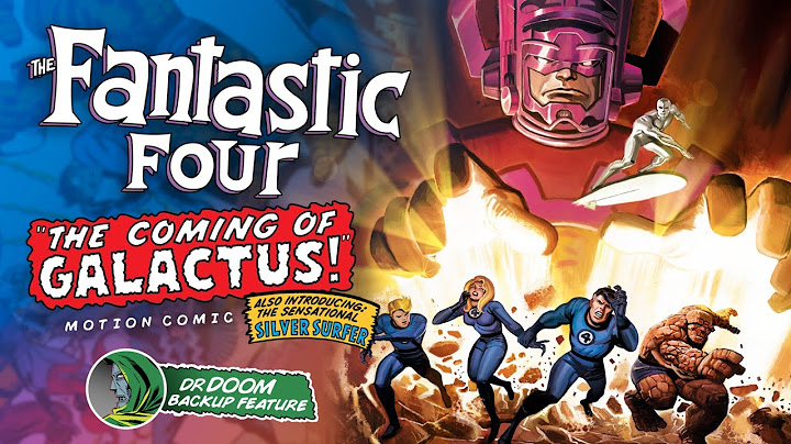 Fantastic Four: The Coming of Galactus FULL STORY Motion Comic