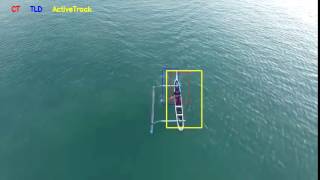 Phantom 4 Active Track algorithm test and comparison: boat orbit