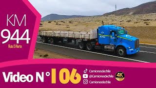 Desde el KM 944 Entre Flamenco y Caldera Camiones Por la Costa bien Agradable Video N°106