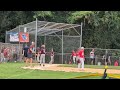 Julius with a base hit to bring in 2 runs and then takes a few bases