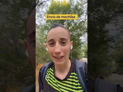 Enviar la mochila en el camino de Santisgo
