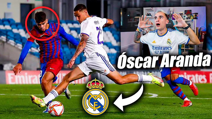 REACCIONO a SCAR ARANDA *NUEVA JOYA del REAL MADRID*