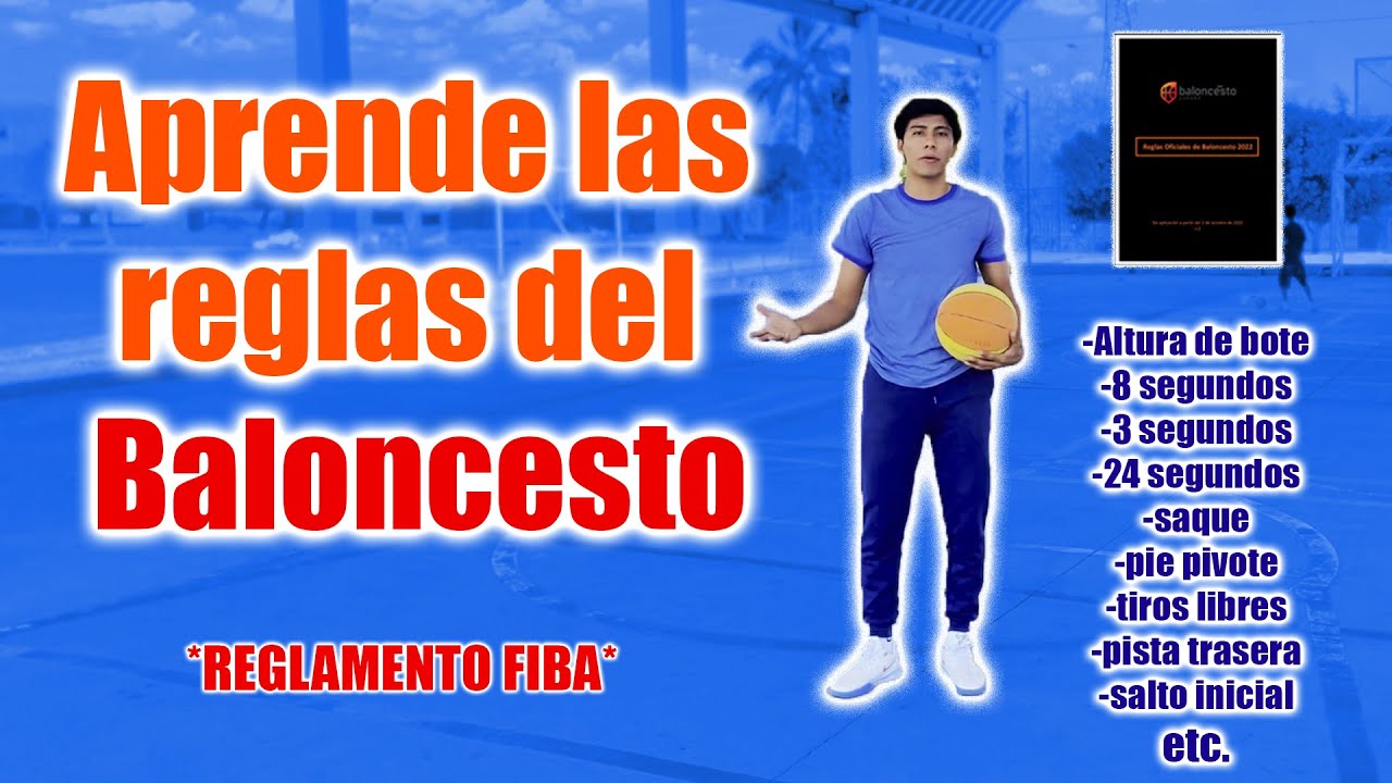 Reglas del BALONCESTO, aprenderás a jugar legalmente. - YouTube