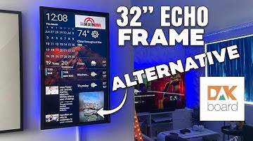 32” DAKboard vertical TV looks amazing in the Main Cave