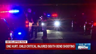 8-year-old girl in critical condition, woman injured after South Bend shooting