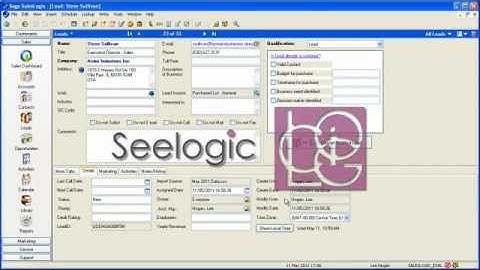 SalesLogix LAN Add a Lead