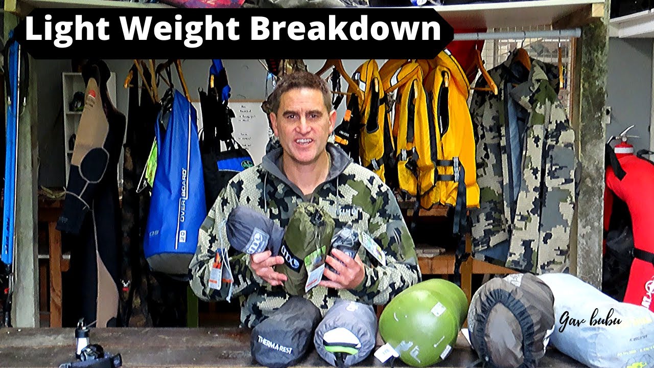 eno hammock light weight combination YouTube