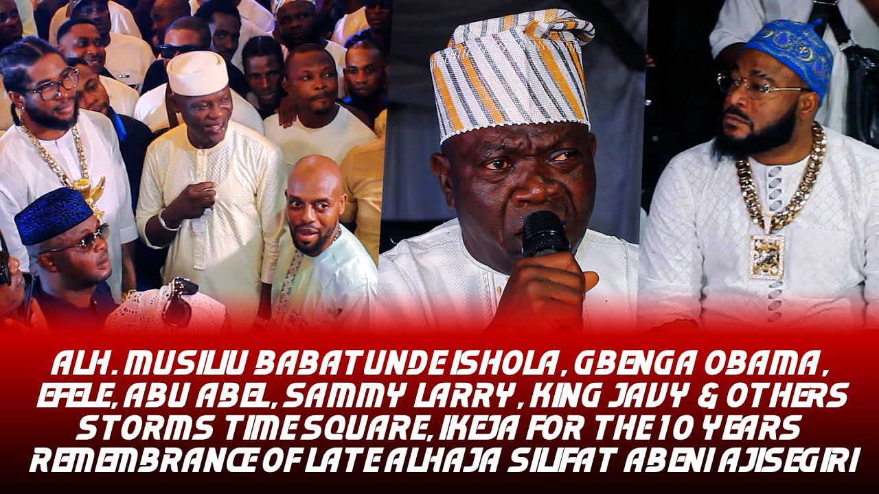 A MUST WATCH: Atawewe Vs. Alhaji Musiliu Babatunde Haruna Ishola At Time Square, Ikeja