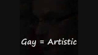Tony Clement:  Gay = Artistic