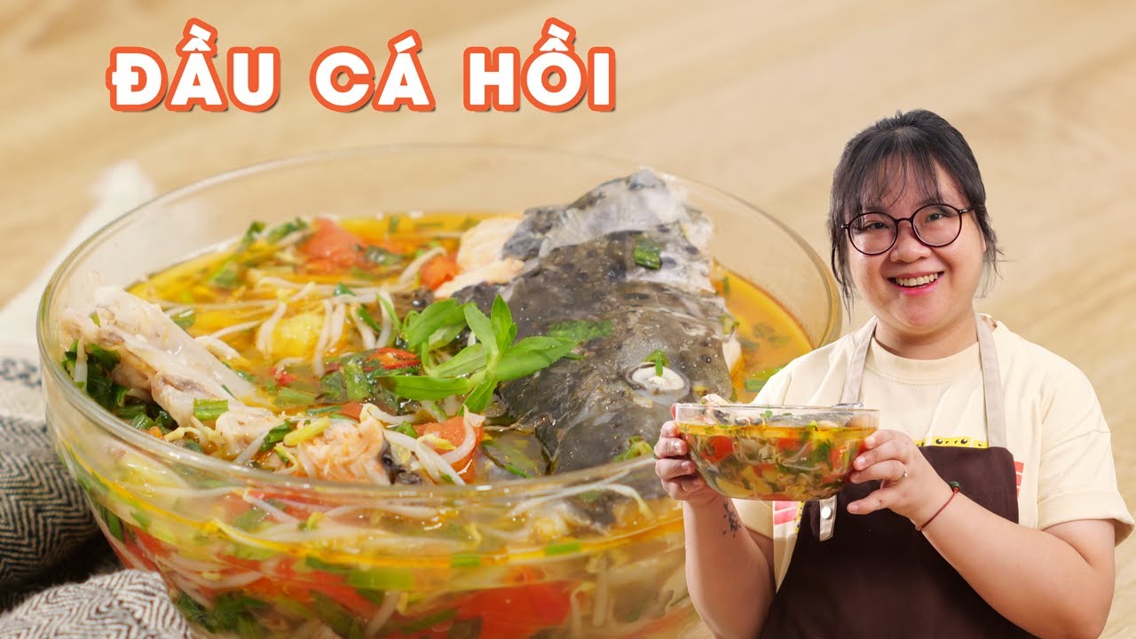 Hướng dẫn Cách nấu canh chua cá – Cách làm đầu cá hồi nấu canh chua không tanh tại nhà | Cook béo