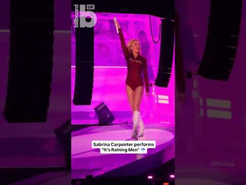 Sabrina Carpenter Sings "It's Raining Men" at BST Hyde Park Festival #Shorts
