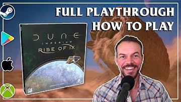 How to Play Dune Imperium: Rise of Ix - Full Digital Playthrough