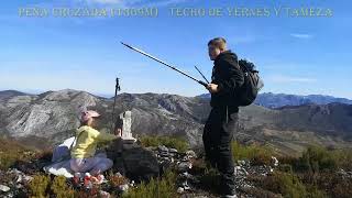 Ascensión a Peña Cruzada (1369m), Techo de Yernes y Tameza, Asturias -Ruta de 4 Picos - 21/02/2026