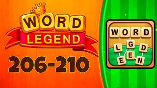 WORD LEGEND Puzzle Addictive level 206 207 208 209 210 screenshot 5