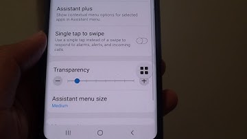 Samsung Galaxy S9: How to Enable / Disable Assistant Menu