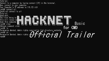 Hacknet For CMD: Basic Edition Official Trailer