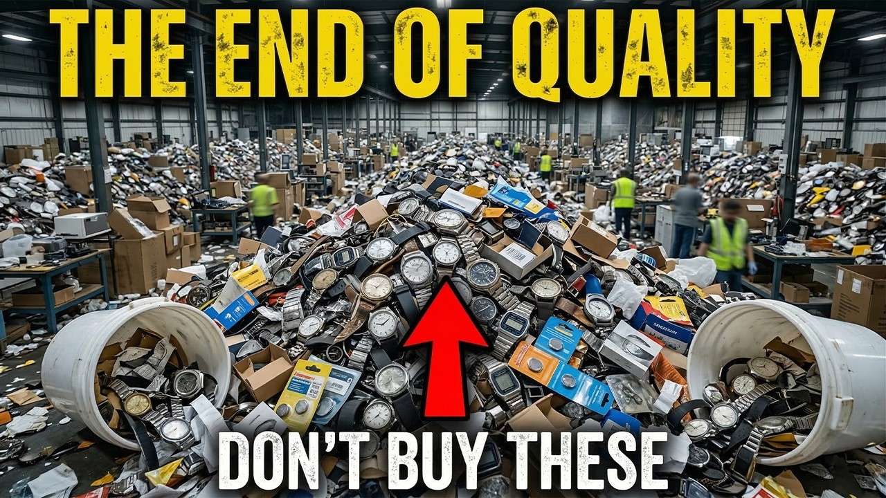 Why 90% of New Watches Are Garbage (The Factory Secret) - YouTube - Luxury Secret