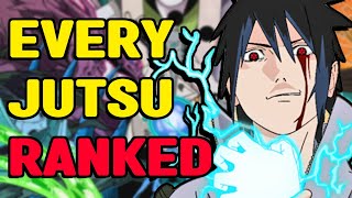 ALL Jutsu in Naruto Part 2 RANKED & EXPLAINED