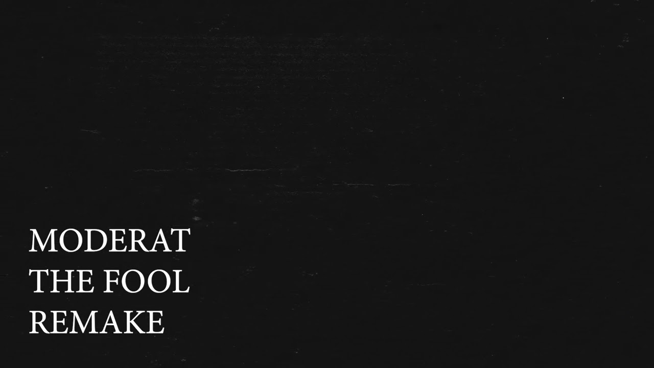 MODERAT THE FOOL REMAKE