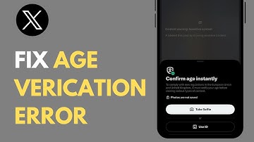 How to Fix Twitter (X) Age Verification Problem - Remove “Verify Your Age” Pop-Up