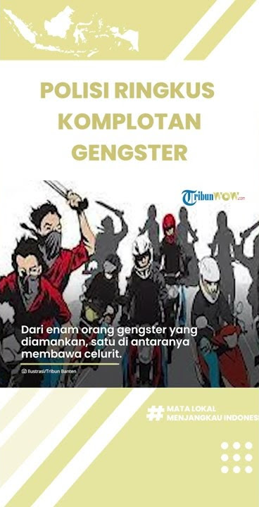 Polres Metro Jakbar Ringkus Komplotan Gengster Joglo 92 yang Terkenal Sadis, 6 Orang Diamankan