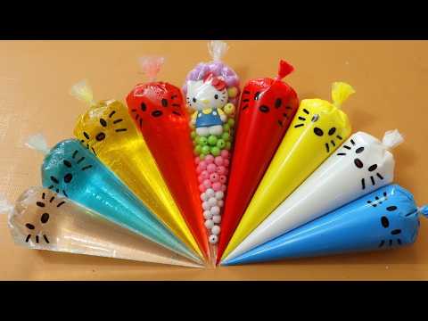 <strong>Making</strong> <strong>Slime</strong> with Piping Bags! Most Satisfying <strong>Slime</strong> Video★ASMR★#ASMR #PipingBags
