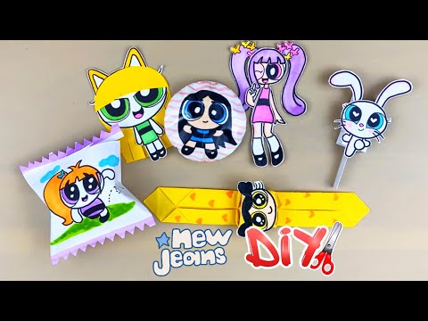 [Paper DIY] How to make Newjeans Paper Doll👧🏻 Newjeans blind Bag making part 1