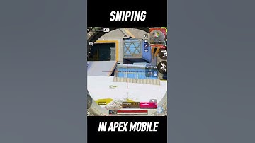 "PUBGM LEGEND" Tryed "APEX LEGEND" SNIPING! #Shorts
