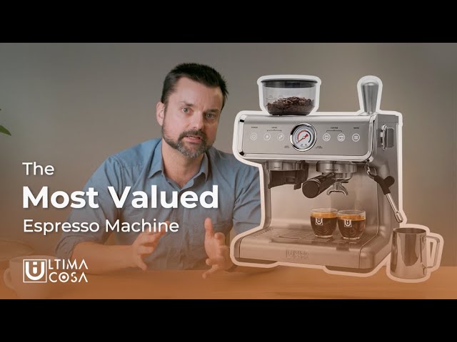 Ultima Cosa UC-EM003WUB Presto Single Serve Pod Espresso Machine