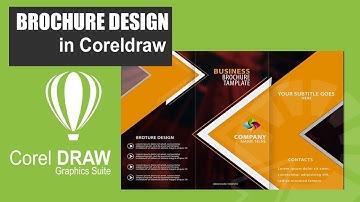 Brochure design in Coreldraw X7, 11, 12 Complete Tutorial in Urdu 2020