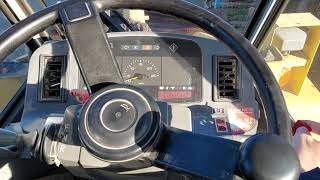 John Deere 344G Loader Cold Start