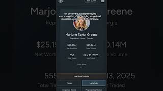 if you want to invest right, look at politicians! #trading #finance #copytrade #quiver