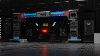 Sliding Sci-Fi door in Blender 2.8