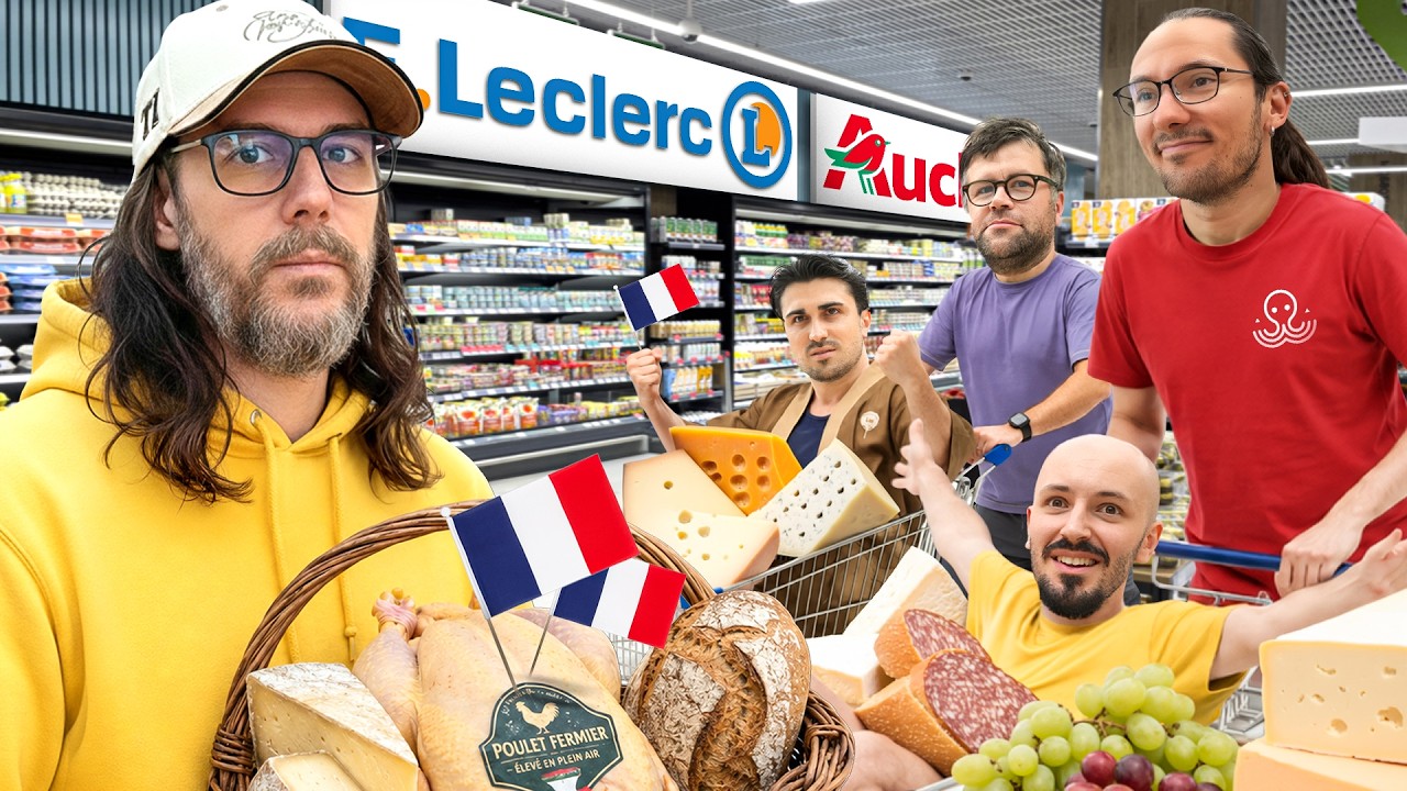 Après 3 ANS on redécouvre le supermarché 🇫🇷