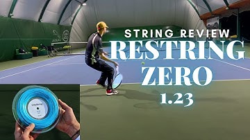 ReString Zero 1.23 string review (feat. Yonex Percept 97D)