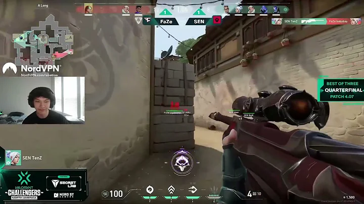 Sinatraa reacts on  sentinels tenz demon OP  SENTINELS vs FAZE VCT NA 2022 Stage 2