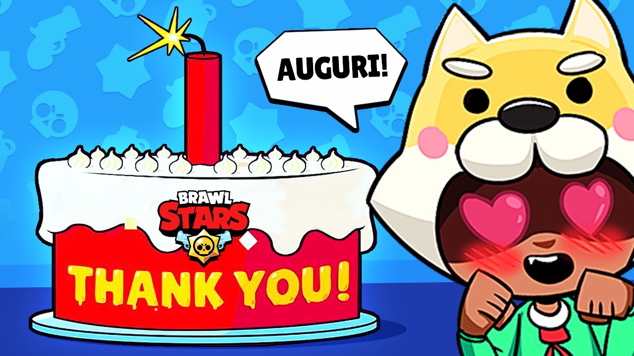 Speciale Buon Compleanno Brawl Stars Youtube - biglietto auguri brawl stars